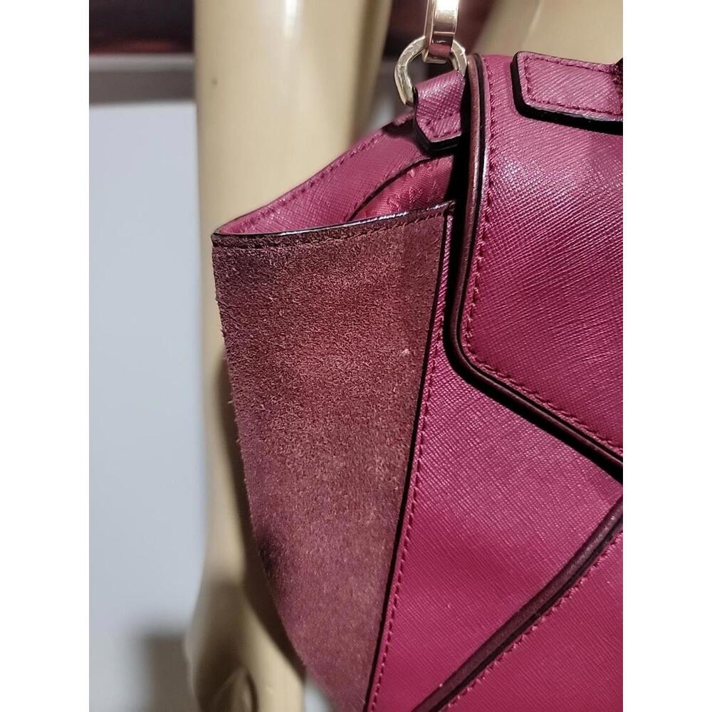 Kate Spade, Laurel Wesley Place CrossBody Shoulder Top Handle Bag burgundy #CB3 - Picture 4 of 15